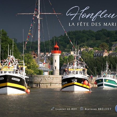 Ferienwohnung Le Bellevue - Beautiful Sea View Honfleur Exterior foto