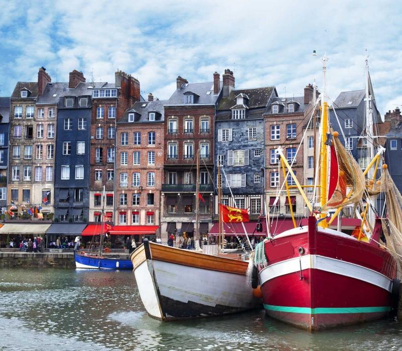 Ferienwohnung Le Bellevue - Beautiful Sea View Honfleur Exterior foto