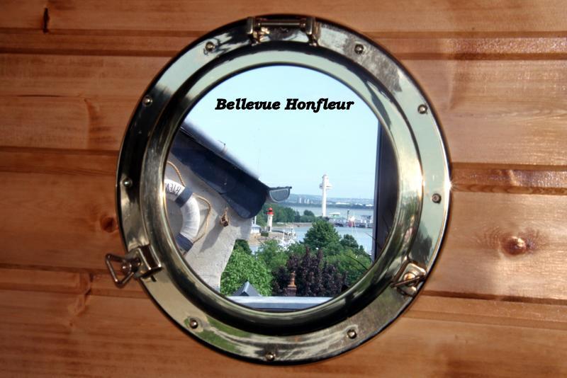 Ferienwohnung Le Bellevue - Beautiful Sea View Honfleur Exterior foto